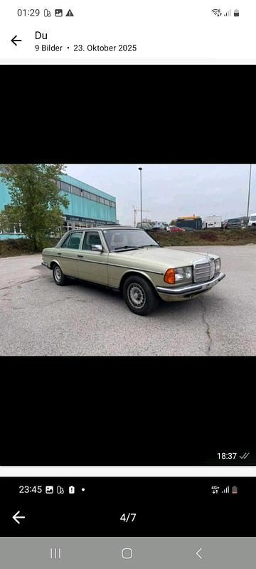 Gebraucht Mercedes E280 185 PS (136 kW) 1985 Grün Limousine