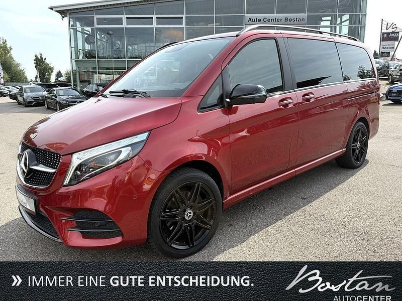 Rot Gebraucht 2021 Mercedes V300 AMG Van / Kleinbus | 55.900 € (Superpreis) - Bild 1/4