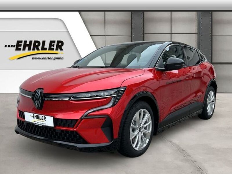 Dezirrot + blackpearlschwarz (metallic) Gebraucht 2024 Renault Mégane Techno Limousine | 38.990 € - Bild 1/4