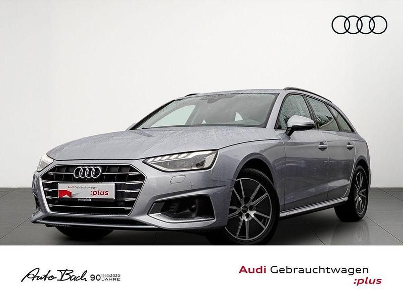 Silber (florettsilber metallic) Gebraucht 2022 Audi A4 Advanced Plus Kombi | 19.970 € (Fairer Preis) - Bild 1/4