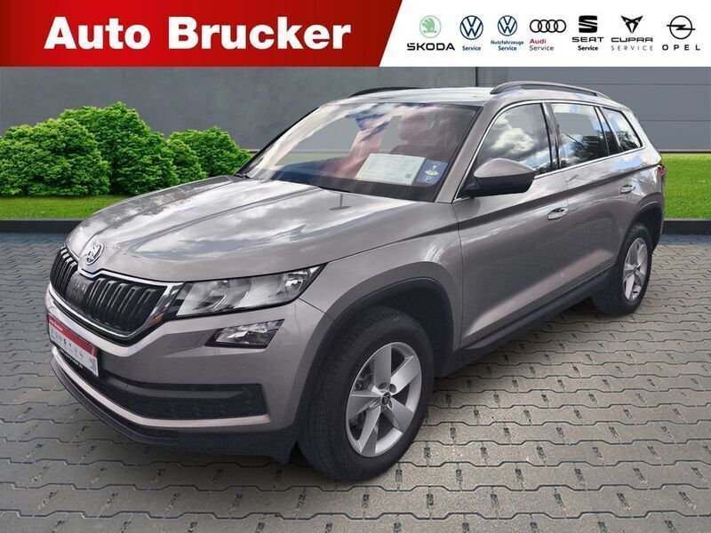Beige Gebraucht 2017 Skoda Kodiaq Ambition SUV | 23.870 € (Etwas zu teuer) - Bild 1/4