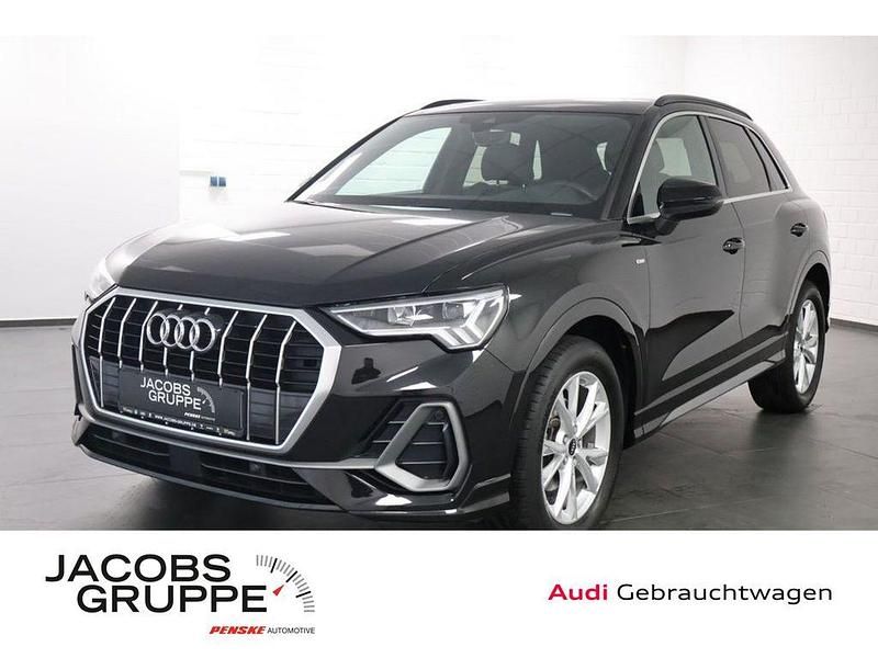 Schwarz Gebraucht 2021 Audi Q3 S-Line SUV | 33.970 € (Fairer Preis) - Bild 1/4