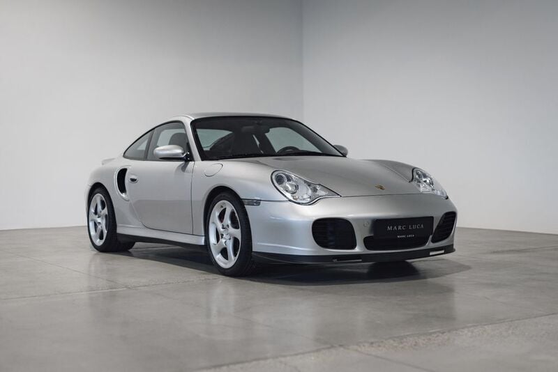 Silber Gebraucht 2002 Porsche 996 Turbo Coupé | 99.900 € (Teuer) - Bild 1/4