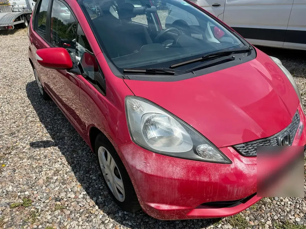 Gebraucht Honda Jazz 100 PS (73 kW) 2009 Rot Kleinwagen