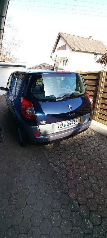 Gebraucht Renault Scénic II Privilege 135 PS (99 kW) 2008 Blau Van / Kleinbus