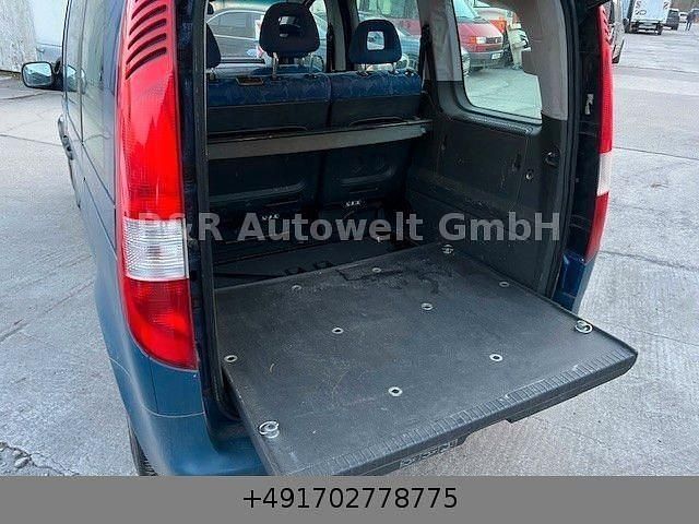 Gebraucht Mercedes Vaneo 102 PS (75 kW) 2003 Blau Van / Kleinbus