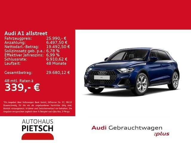 Gebraucht Audi A1 S-Line 116 PS (85 kW) 2025 Navarrablau metallic SUV