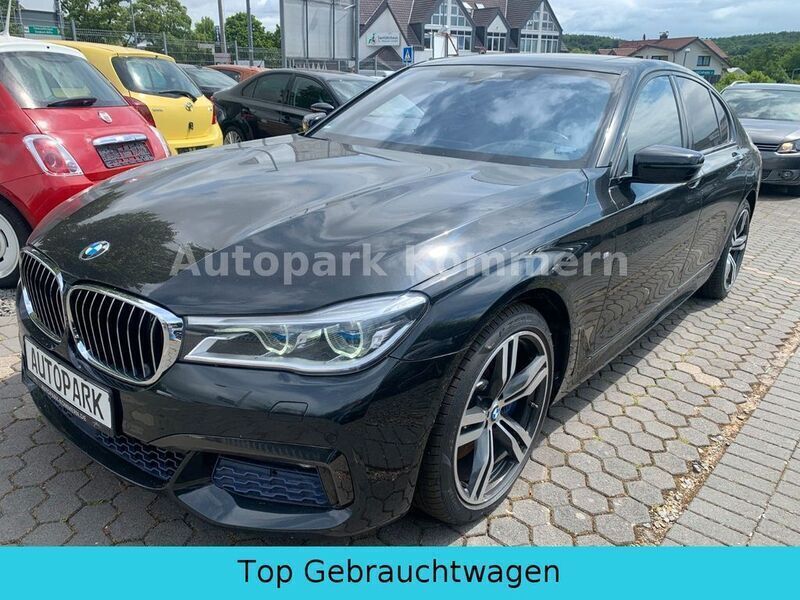 Schwarz Gebraucht 2017 BMW 750 M Sport Limousine | 35.598 € (Guter Preis) - Bild 1/4