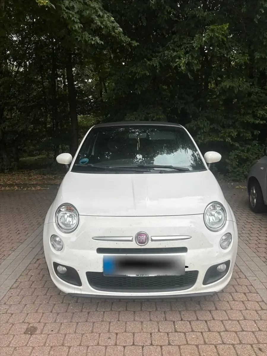Gebraucht Fiat 500 69 PS (50 kW) 2014 Weiß Cabrio