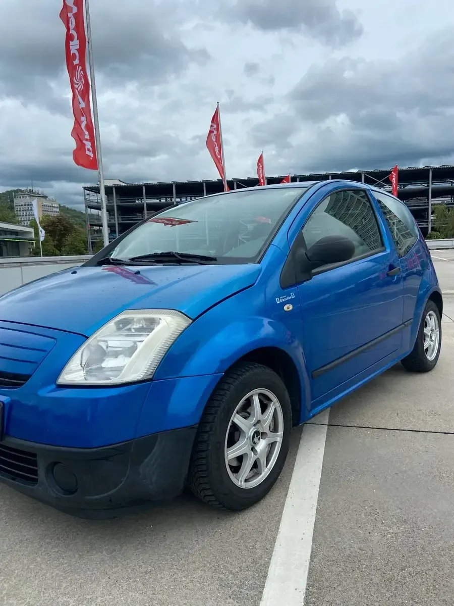 Gebraucht Citroën C2 60 PS (44 kW) 2005 Blau Kleinwagen