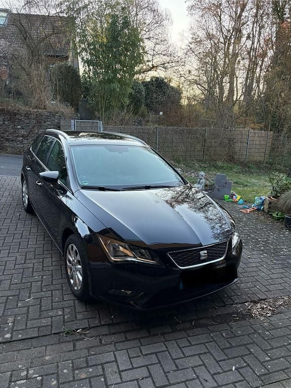 Gebraucht Seat Leon ST Style 125 PS (91 kW) 2014 Schwarz Kombi