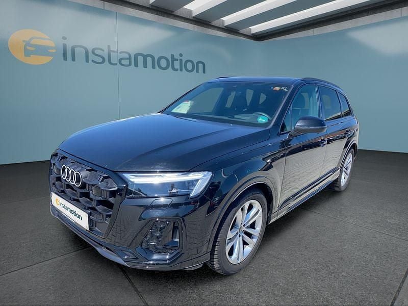 Schwarz Gebraucht 2024 Audi Q7 S-Line SUV | 72.049 € (Guter Preis) - Bild 1/4