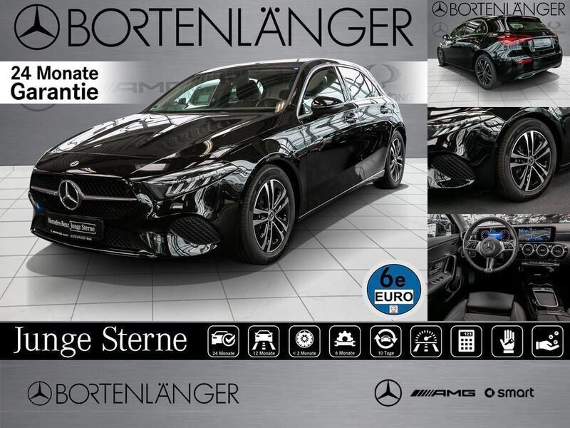 Schwarz Gebraucht 2024 Mercedes A180 Advanced Limousine | 30.998 € (Etwas zu teuer) - Bild 1/4