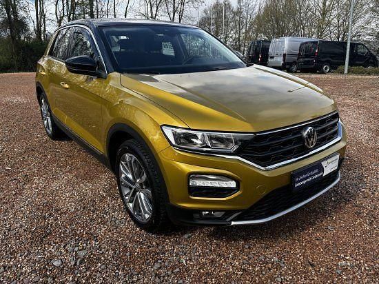 Gebraucht VW T-Roc Style 150 PS (110 kW) 2018 Curcuma yellow metallic SUV