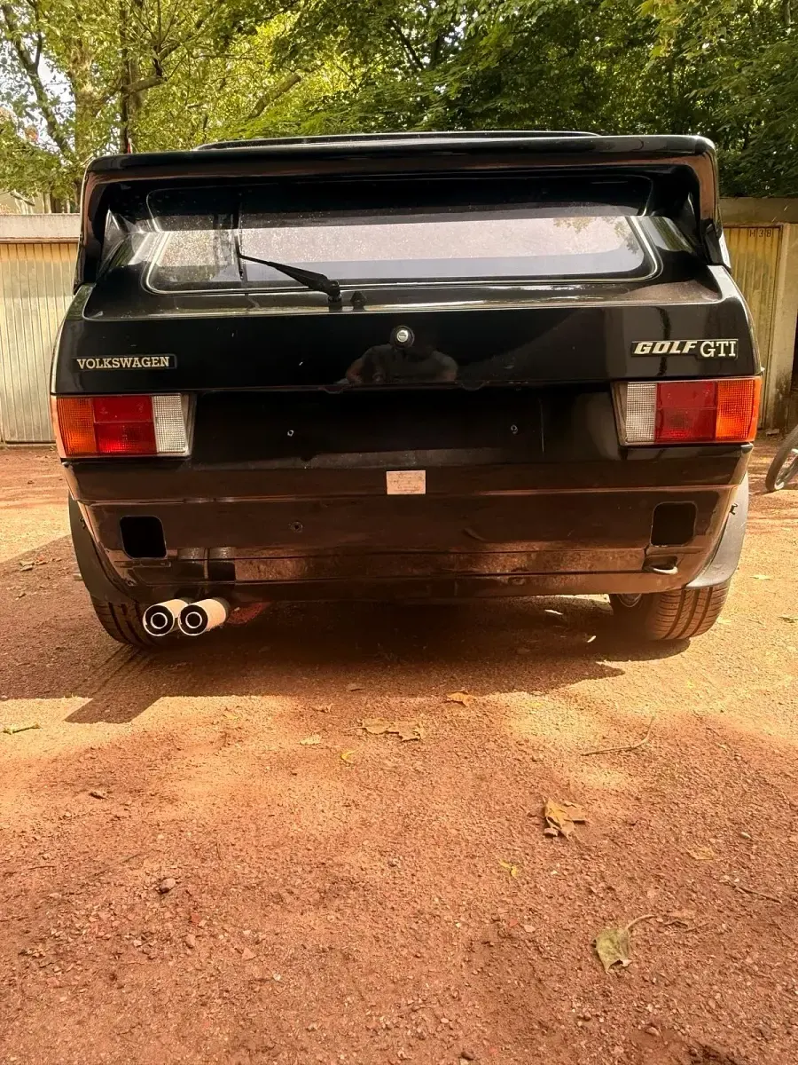 Gebraucht VW Golf I GTI 50 PS (36 kW) 1980 Schwarz Kleinwagen