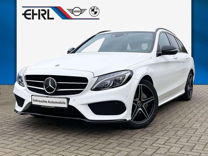Weiß Gebraucht 2018 Mercedes C200 Sport Kombi | 21.900 € (Guter Preis) - Bild 1/4