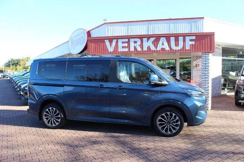 Chroma blue Neu 2025 Ford Tourneo Custom Titanium X Van | 51.490 € (Guter Preis) - Bild 1/4