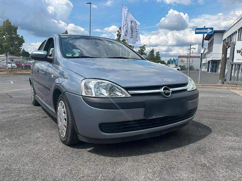Grau Gebraucht 2002 Opel Corsa Kleinwagen | 900 € (Superpreis) - Bild 1/4