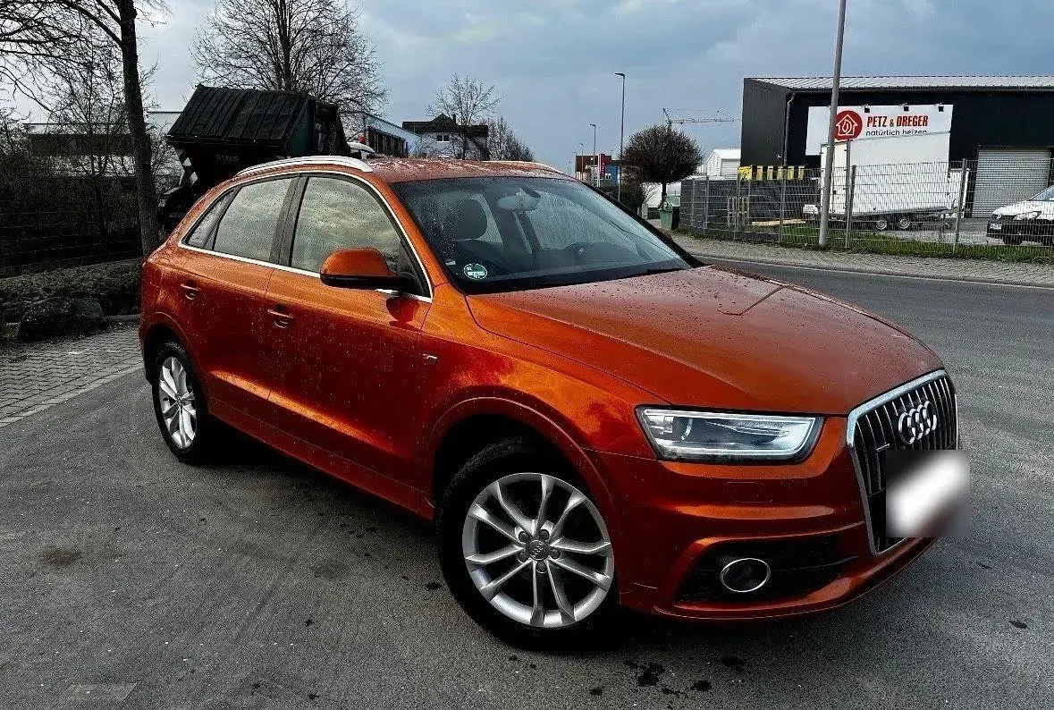 Gebraucht Audi Q3 S-Line 170 PS (125 kW) 2014 Orange SUV