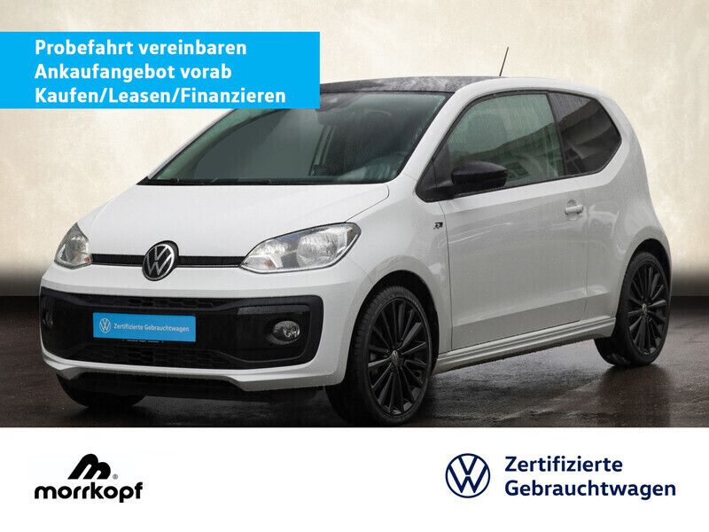 Reinweiß mit schwarzem dach, uni Gebraucht 2022 VW up! Move Kleinwagen | 15.720 € (Teuer) - Bild 1/4