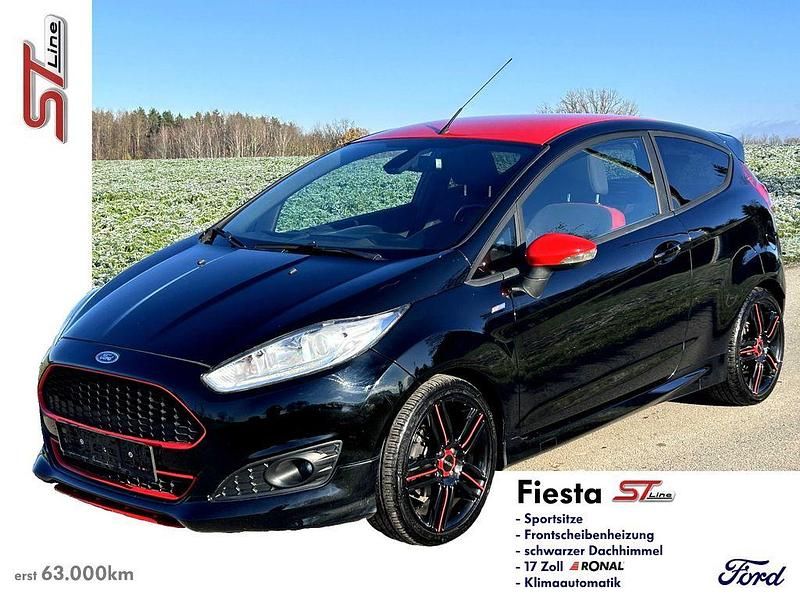 Gebraucht Ford Fiesta ST-Line 125 PS (91 kW) 2016 Schwarz