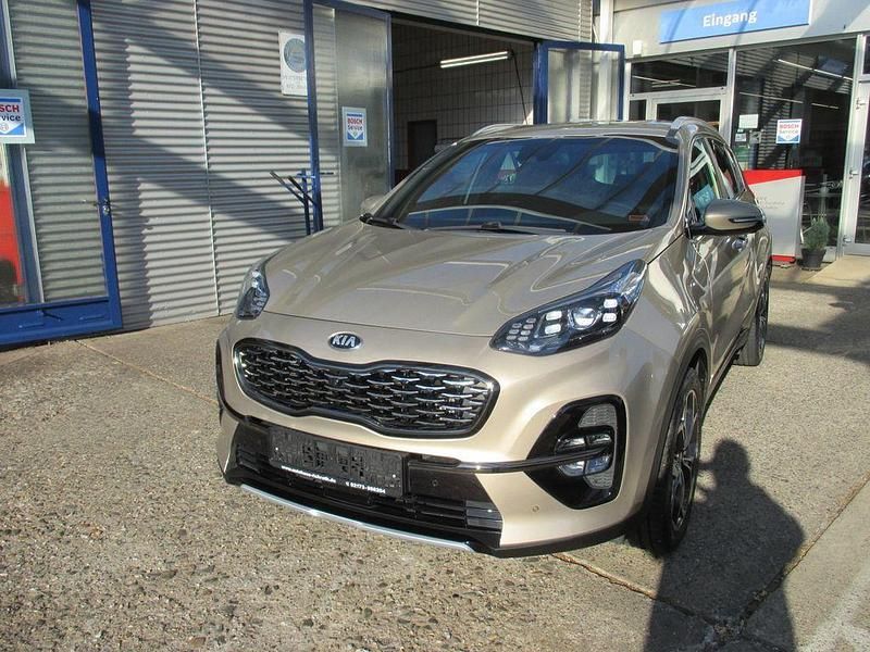(c2s) canyonsilber met. Gebraucht 2019 Kia Sportage GT-Line SUV | 20.490 € (Fairer Preis) - Bild 1/4