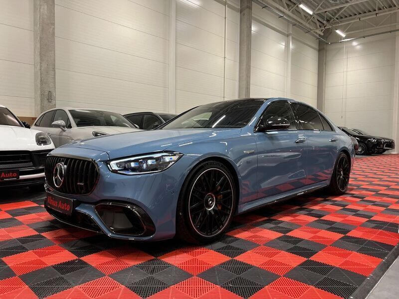 Blau Gebraucht 2024 Mercedes S63 AMG AMG Limousine | 229.999 € - Bild 1/4