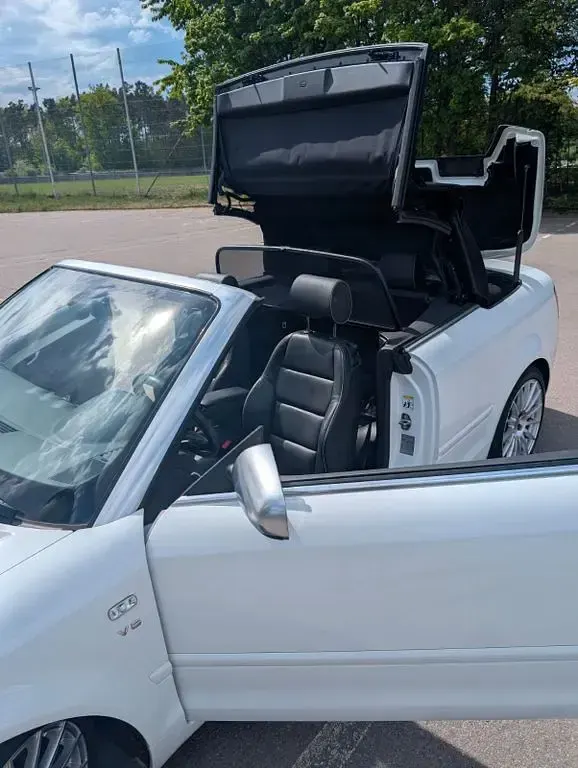Używany Audi S4 Cabriolet Basis 344 KM (253 kW) 2008 Biały Kabriolet