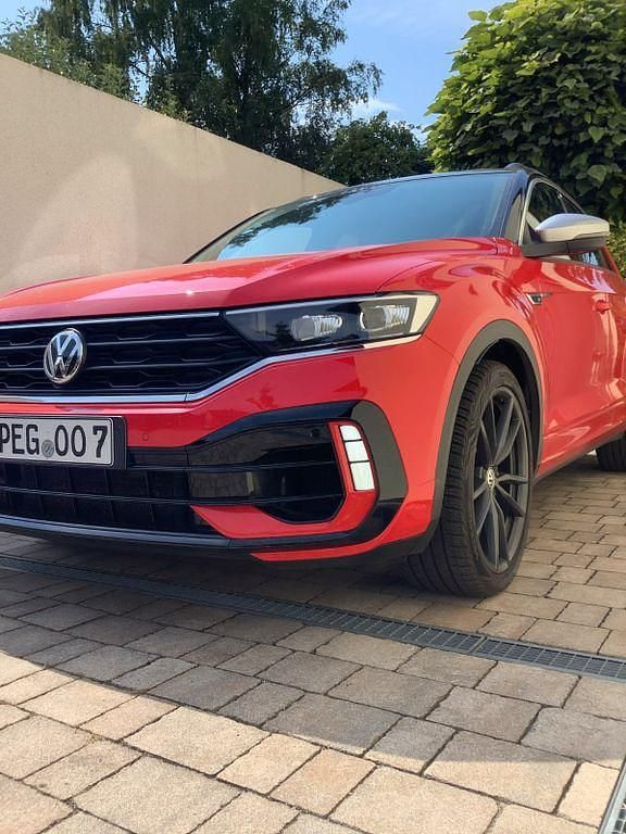 Rot Gebraucht 2020 VW T-Roc R SUV | 32.500 € (Teuer) - Bild 1/4
