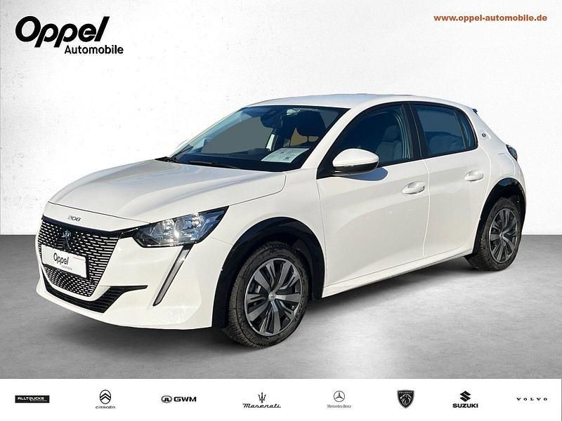 Lack weiss banquise/typ aussenverkleidung spiegel flach standard Gebraucht 2021 Peugeot e-208 Active Kleinwagen | 15.990 € (Fairer Preis) - Bild 1/3