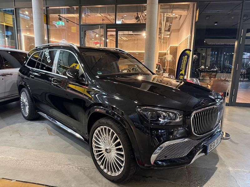 Schwarz Gebraucht 2022 Mercedes GLS600 Maybach SUV | 139.900 € - Bild 1/4