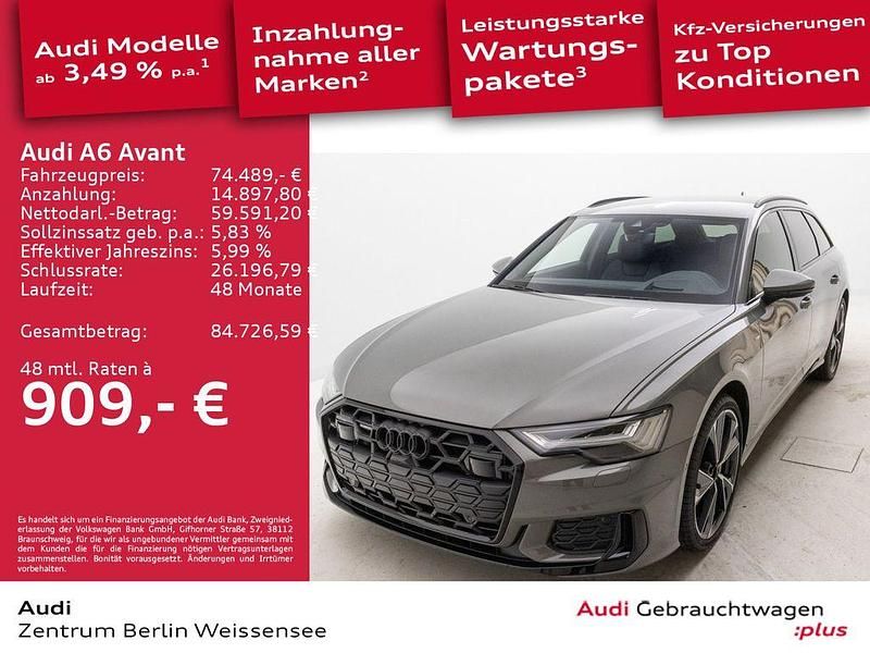 Gebraucht Audi A6 S-Line 286 PS (210 kW) 2025 Chronosgrau metallic Kombi