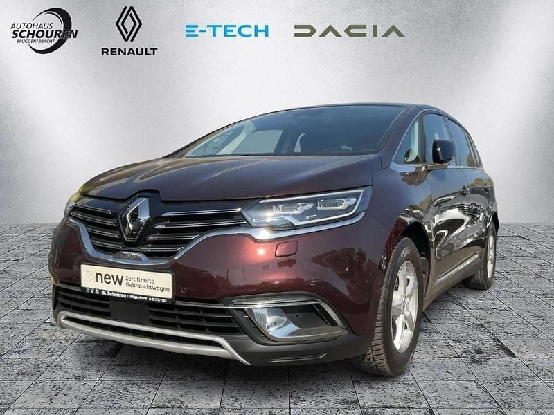 Mangostanrot (rot) Gebraucht 2021 Renault Espace Initiale Paris Van / Kleinbus | 26.500 € (Fairer Preis) - Bild 1/4