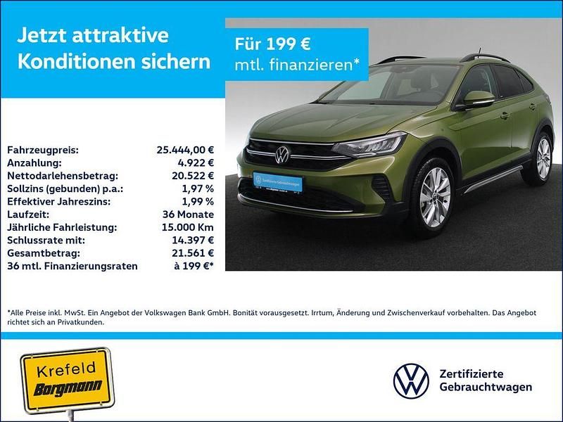 Grün / visual green Gebraucht 2024 VW Taigo Move SUV | 25.444 € (Guter Preis) - Bild 1/4