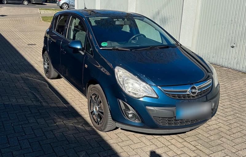 Gebraucht Opel Corsa Eco 95 PS (69 kW) 2012 Blau Kleinwagen