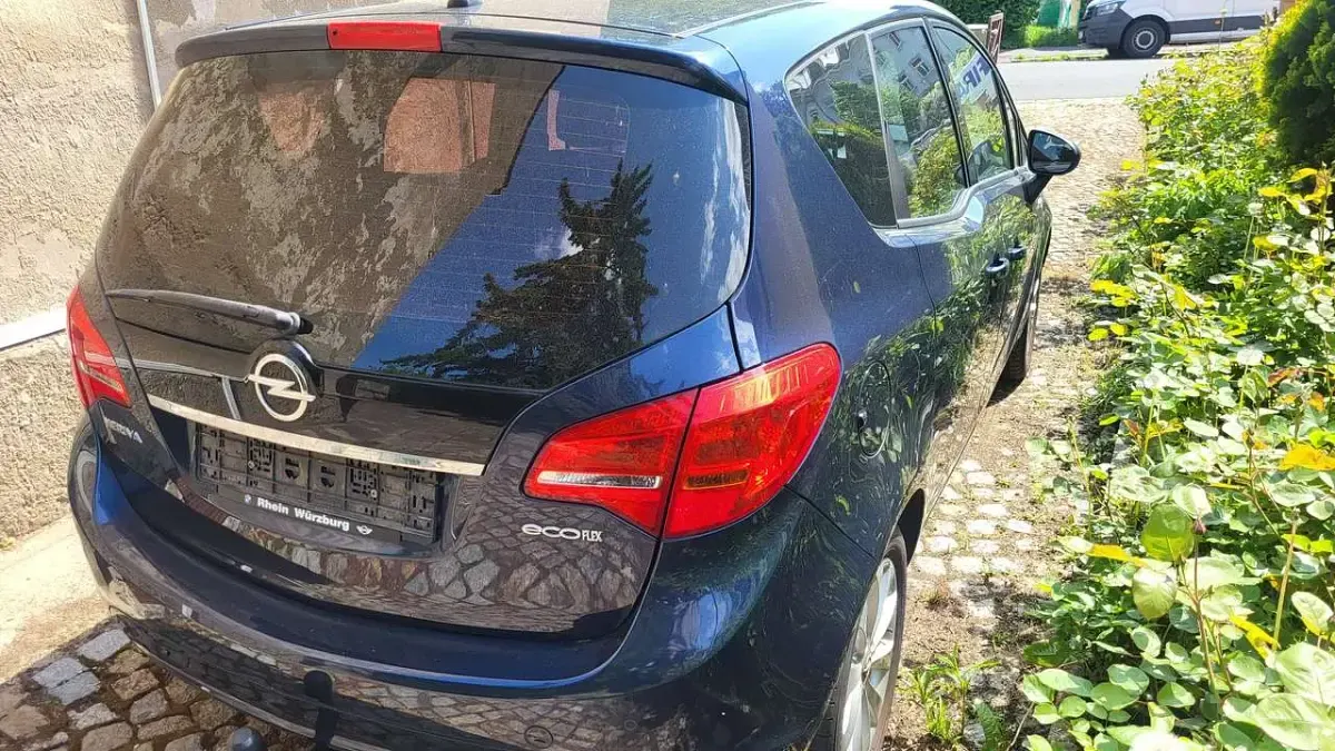 Używany Opel Meriva Active 110 KM (80 kW) 2013 Niebieski Minivan