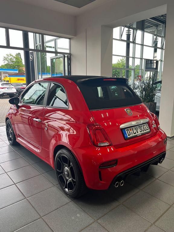 Rot Gebraucht 2020 Abarth 595C Pista Cabrio | 21.900 € (Teuer) - Bild 1/4