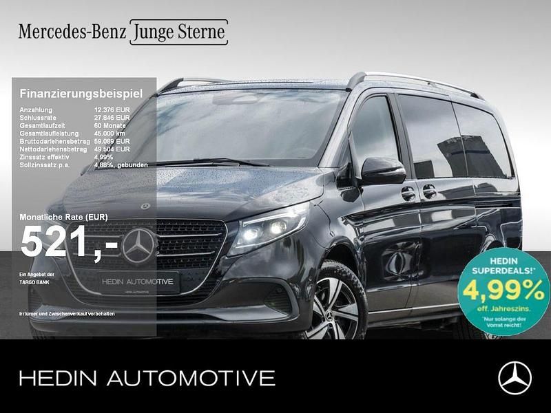 Grau Gebraucht 2024 Mercedes V220 Style Van / Kleinbus | 60.928 € - Bild 1/4