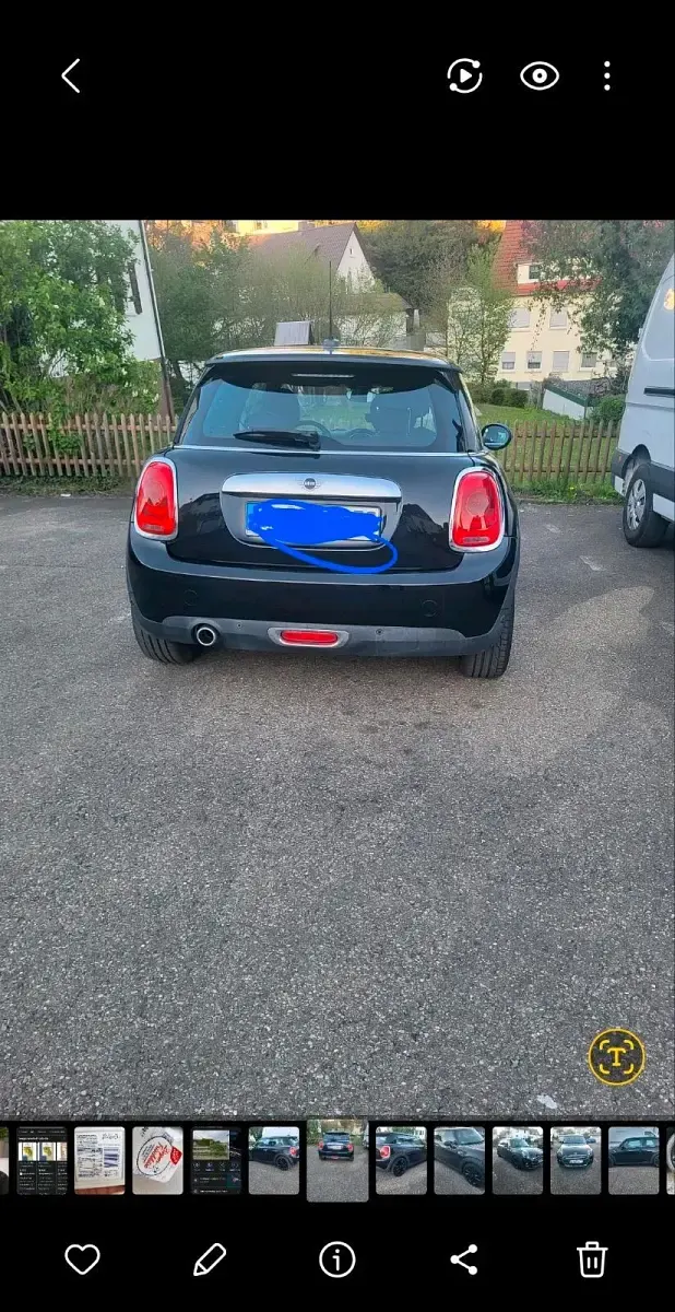 Usata Mini ONE 102 CV (75 kW) 2018 Nero Utilitaria