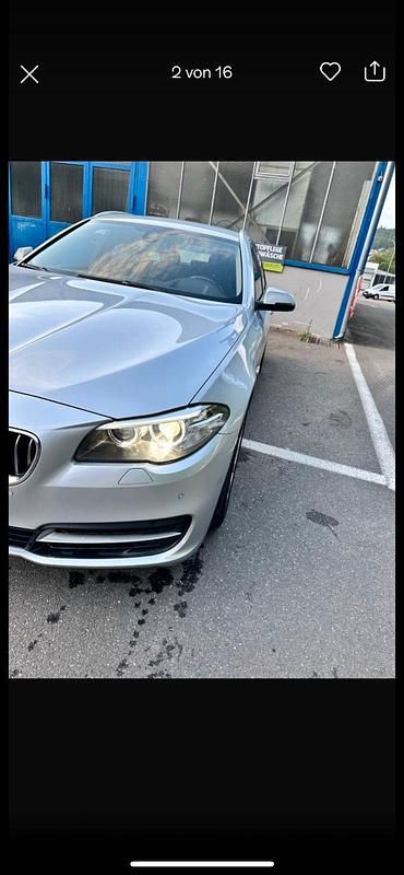 Gebraucht BMW 520 190 PS (139 kW) 2016 Grau Kombi