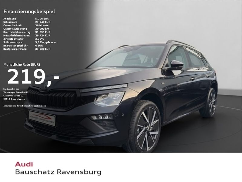 Schwarz Gebraucht 2022 Skoda Kamiq Drive SUV | 33.930 € - Bild 1/4