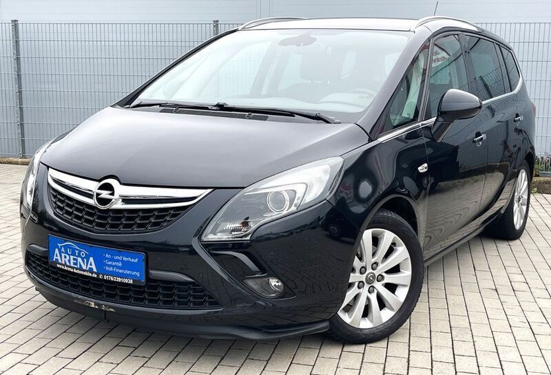 Schwarz Gebraucht 2012 Opel Zafira Tourer Van / Kleinbus | 8.950 € (Fairer Preis) - Bild 1/4