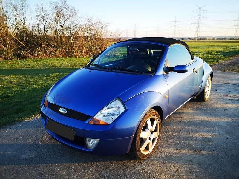 Blau Gebraucht 2003 Ford StreetKa Cabrio | 1.999 € (Fairer Preis) - Bild 1/4