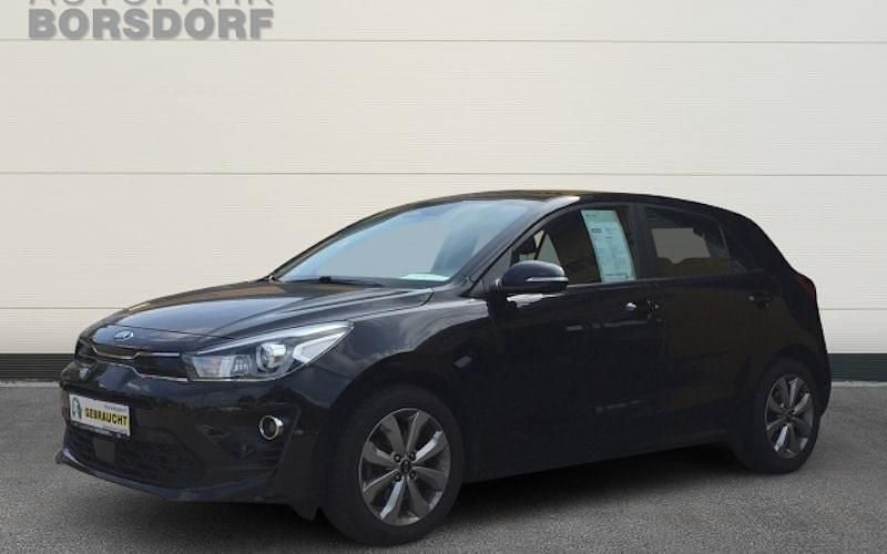 Schwarz Gebraucht 2021 Kia Rio Vision Limousine | 15.980 € (Fairer Preis) - Bild 1/4
