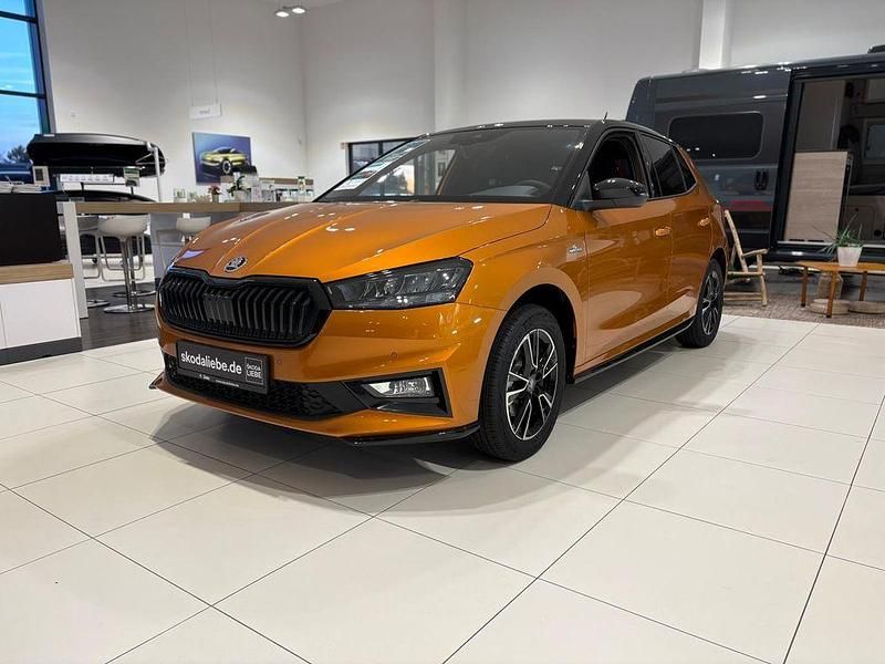 Phoenixorange metallic Neu 2025 Skoda Fabia Monte Carlo Limousine | 22.935 € (Fairer Preis) - Bild 1/4