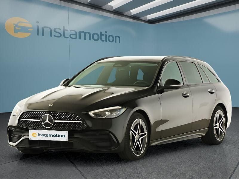Schwarz Gebraucht 2023 Mercedes C220 Kombi | 33.149 € (Fairer Preis) - Bild 1/4
