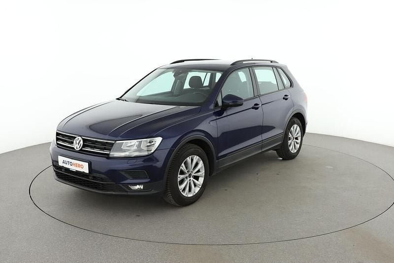 Blau Gebraucht 2018 VW Tiguan Trendline SUV | 15.270 € (Guter Preis) - Bild 1/3
