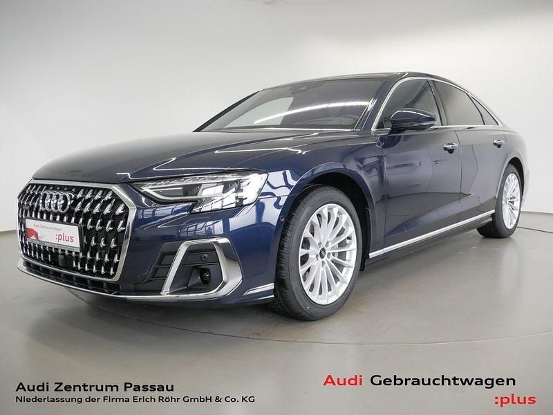 Firmamentblau metallic Gebraucht 2024 Audi A8 Ambiente Limousine | 64.200 € (Superpreis) - Bild 1/4
