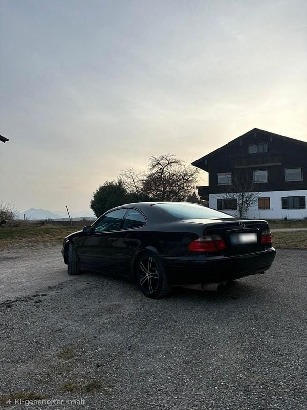 Gebraucht Mercedes CLK320 Avantgarde 218 PS (160 kW) 1999 Schwarz Coupé