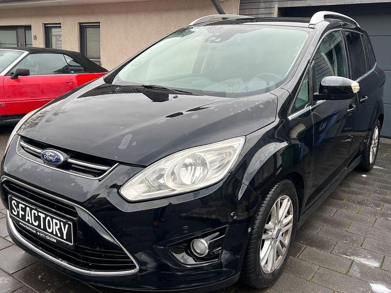 Schwarz Gebraucht 2013 Ford Grand C-Max Titanium Van / Kleinbus | 5.980 € (Guter Preis) - Bild 1/4